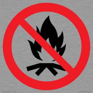 Prohibition: No campfire